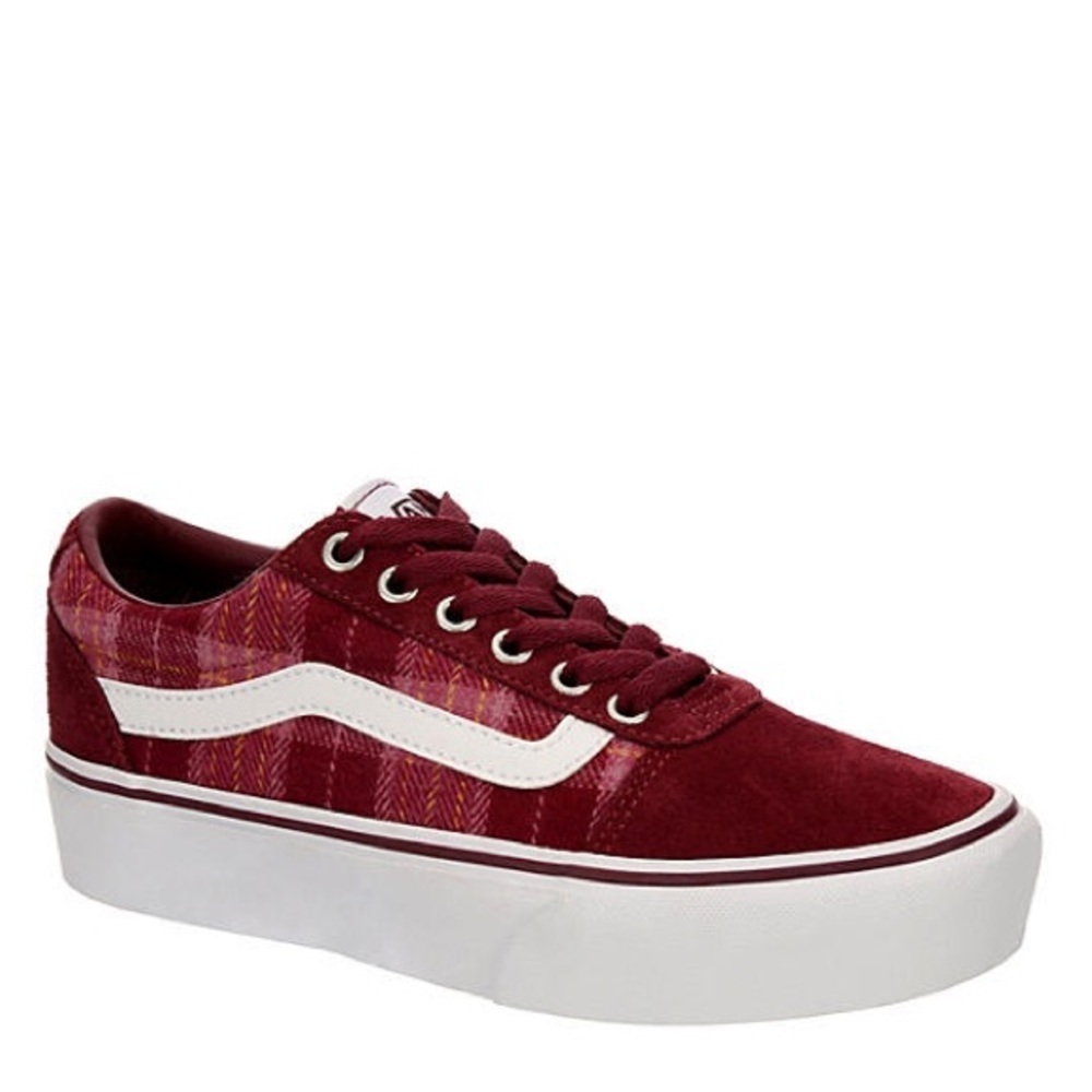 VANS Ward Plaid Platform Mix Port 9.5 - Picture 7 of 7